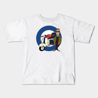 Mod and scooter Kids T-Shirt